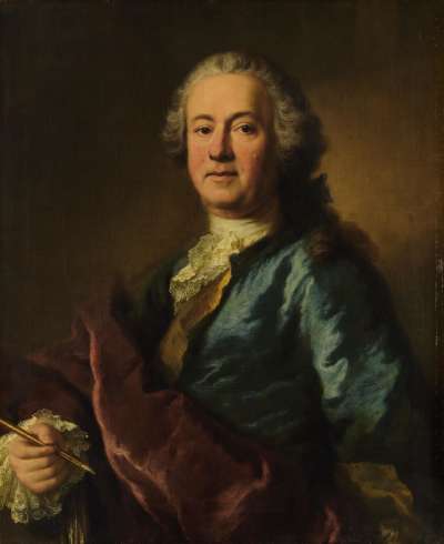 Bildnis des Hofmalers Balthasar August Albrecht (1687-1765)