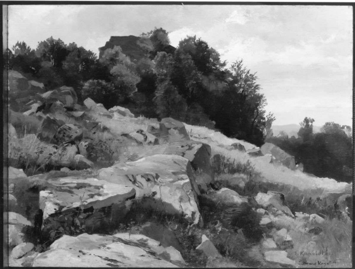 Rhönlandschaft, Milseburg