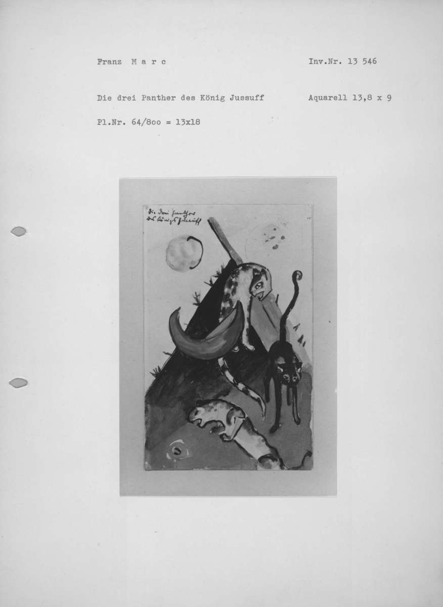 Die 3 Panther des Königs Jussuff