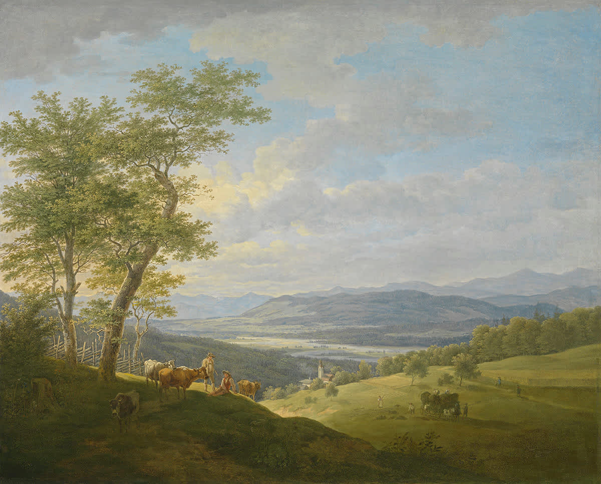 Das Isartal bei Ebenhausen