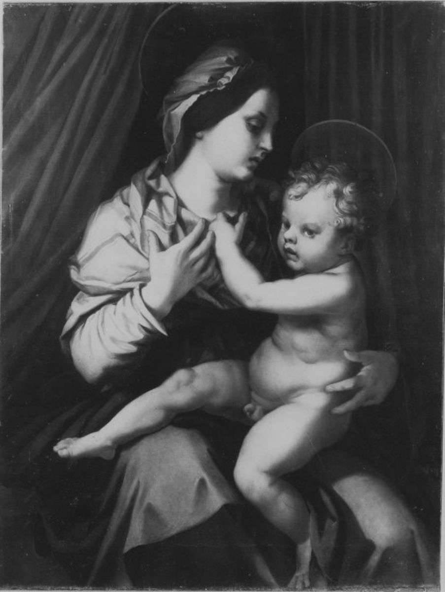 Madonna (nach Andrea del Sarto)