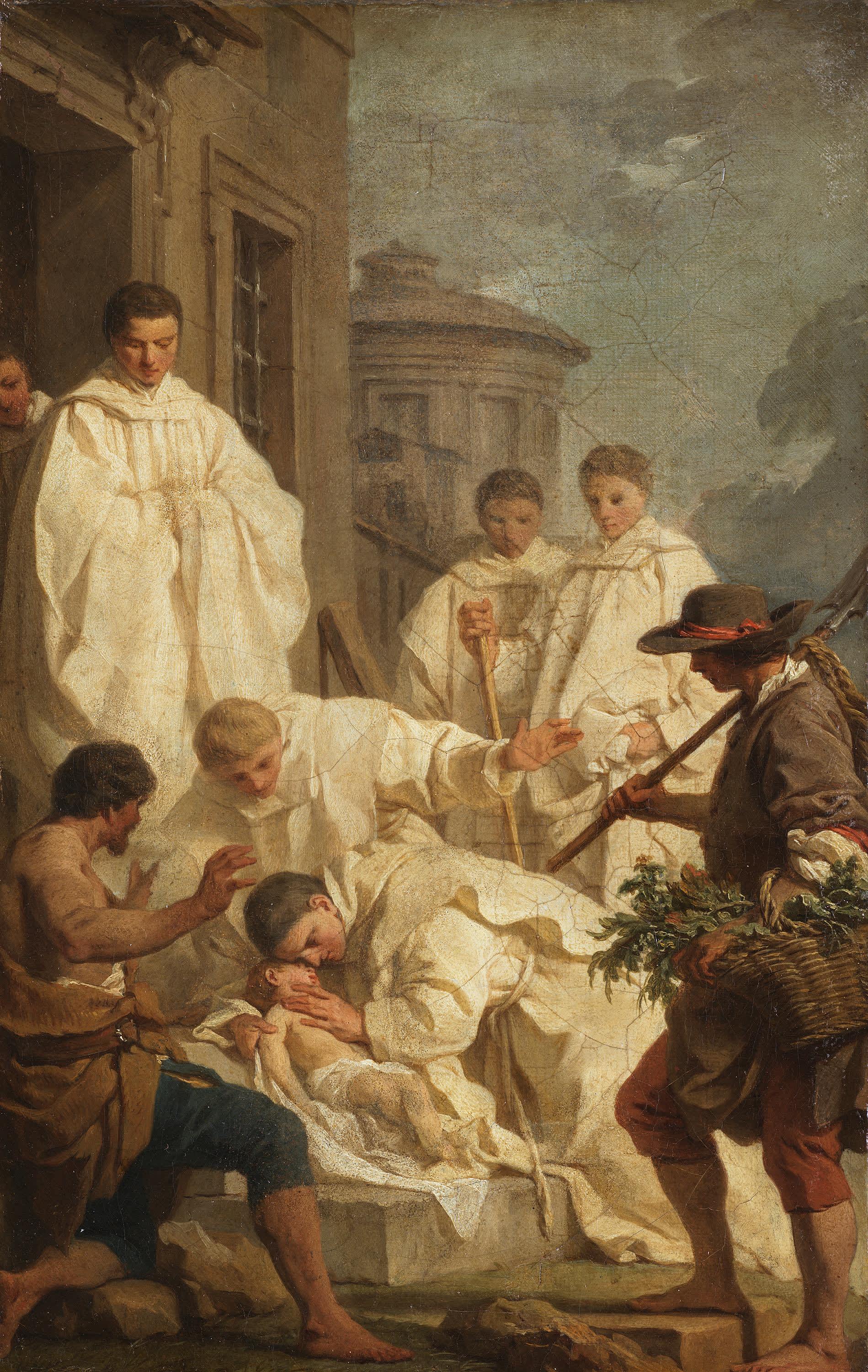 Der hl. Benedikt erweckt ein totes Kind