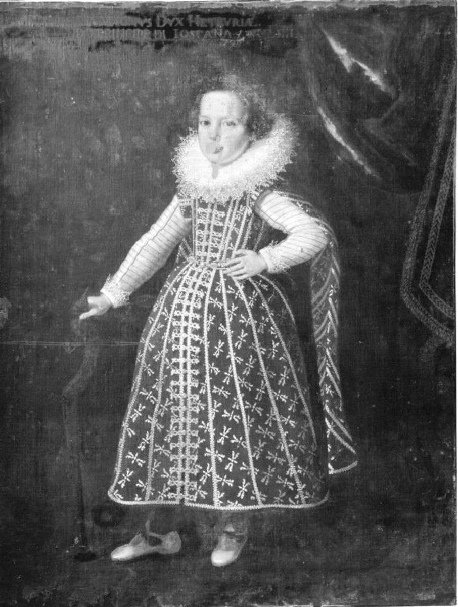 Kinderbildnis des Prinzen Ferdinand II. von Toskana, Sohn des Großherzogs Cosimo II.