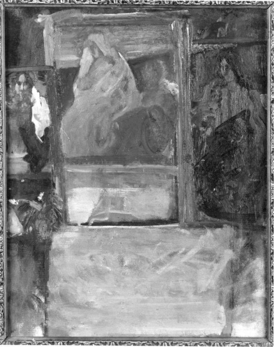 Atelierwand
Rückseite: Hl. Franziskus