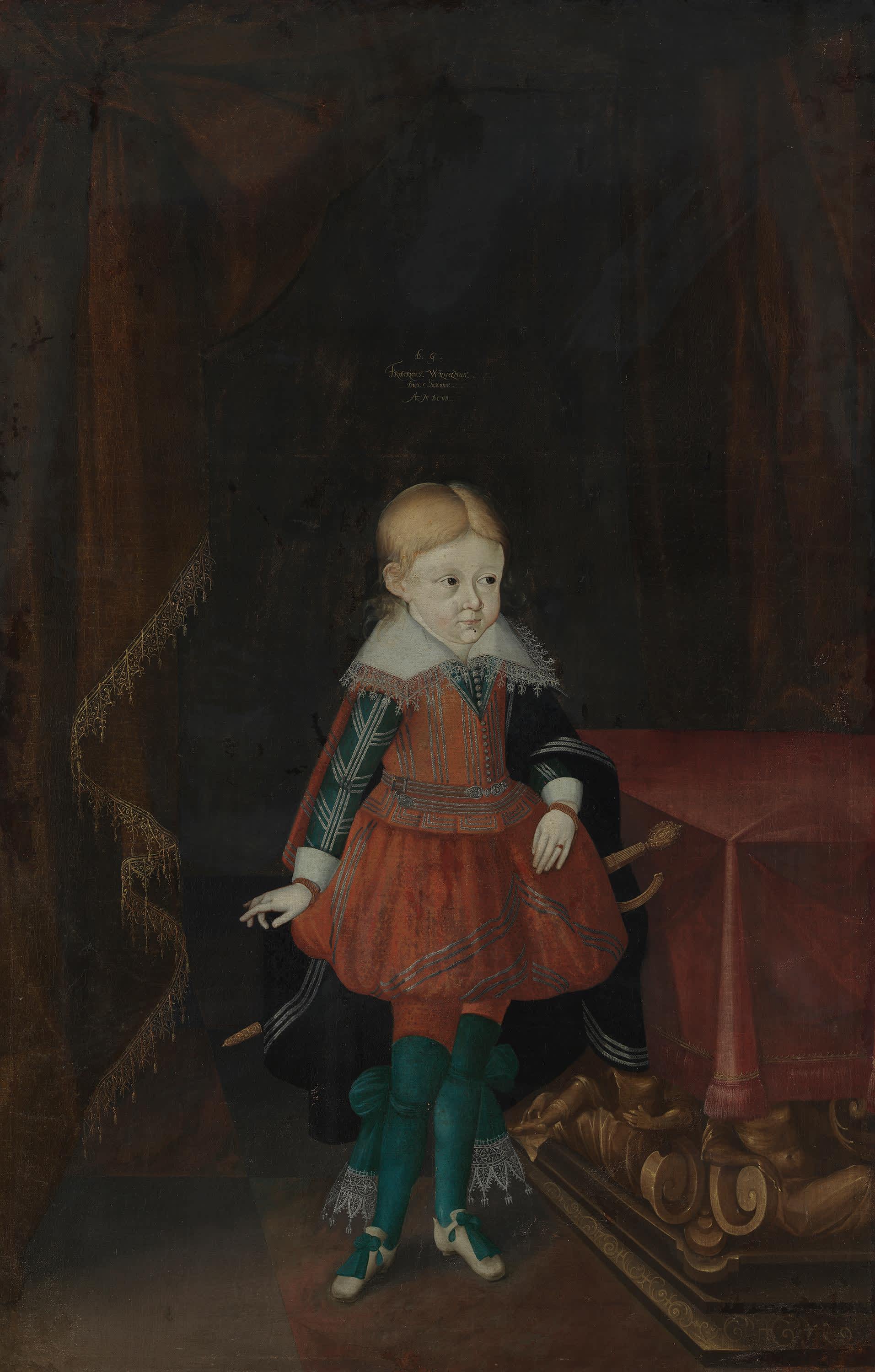Kinderbildnis Friedrich Wilhelm von Sachsen-Altenburg