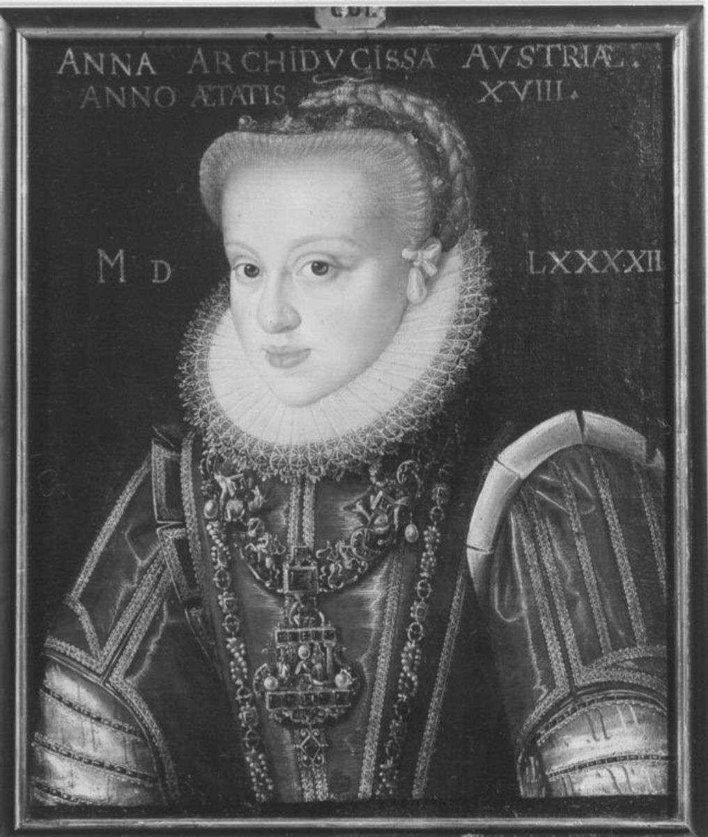 Bildnis der Erzherzogin Anna im Alter von 18 Jahren