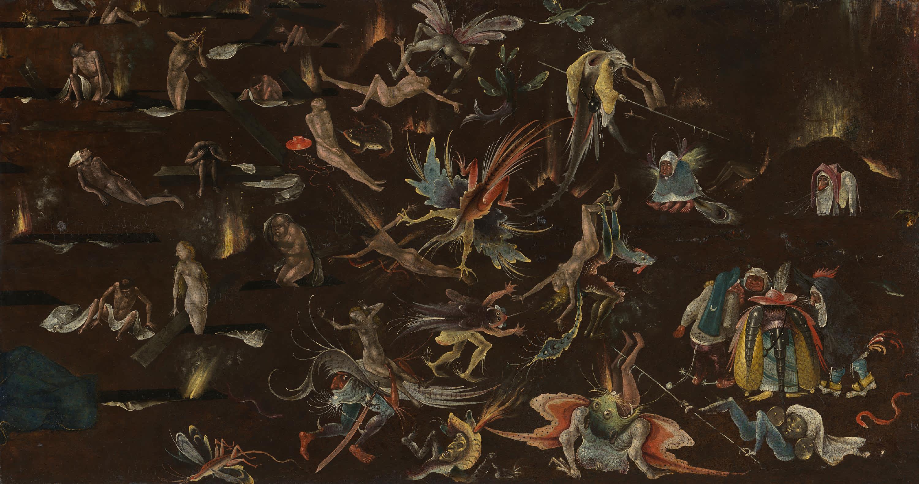 Fragment eines Jüngsten Gerichts