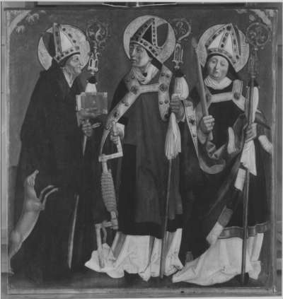 Die hll. Aegidius, Erasmus und Blasius