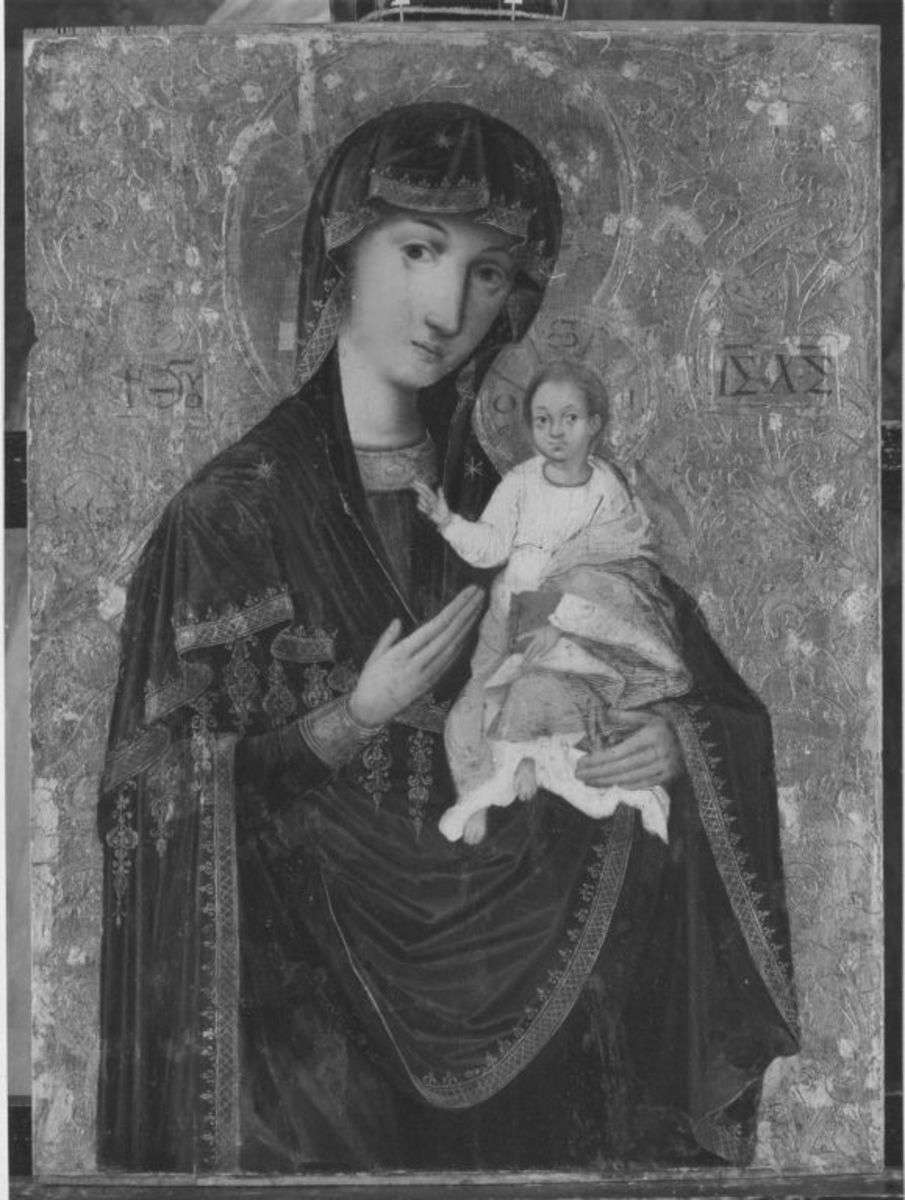 Ikone: Maria mit Kind (Hodegetria)