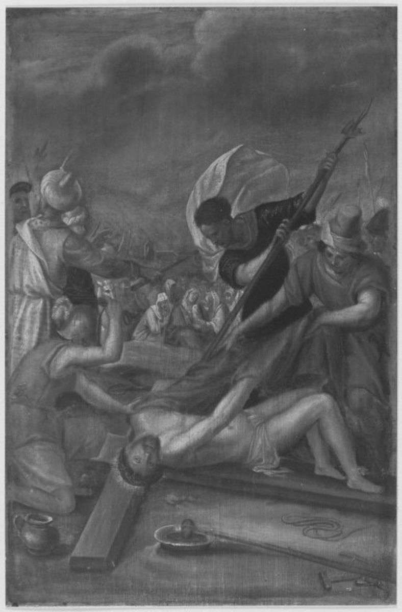 Kreuzanheftung Christi