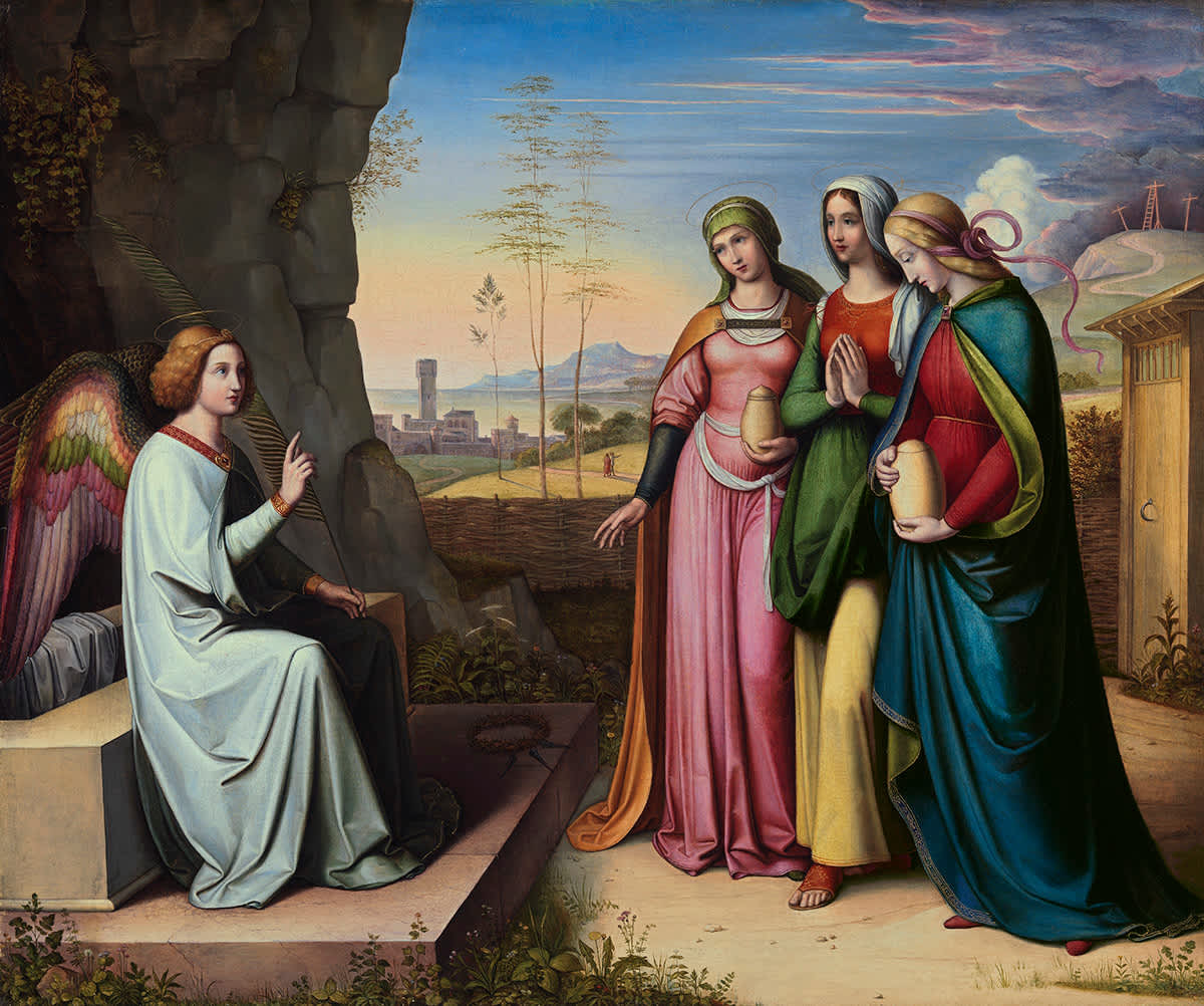 Die drei Marien am Grab
