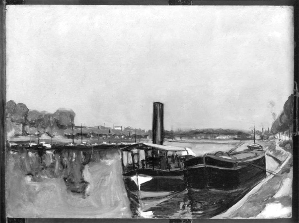 Flusslandschaft (An der Marne)