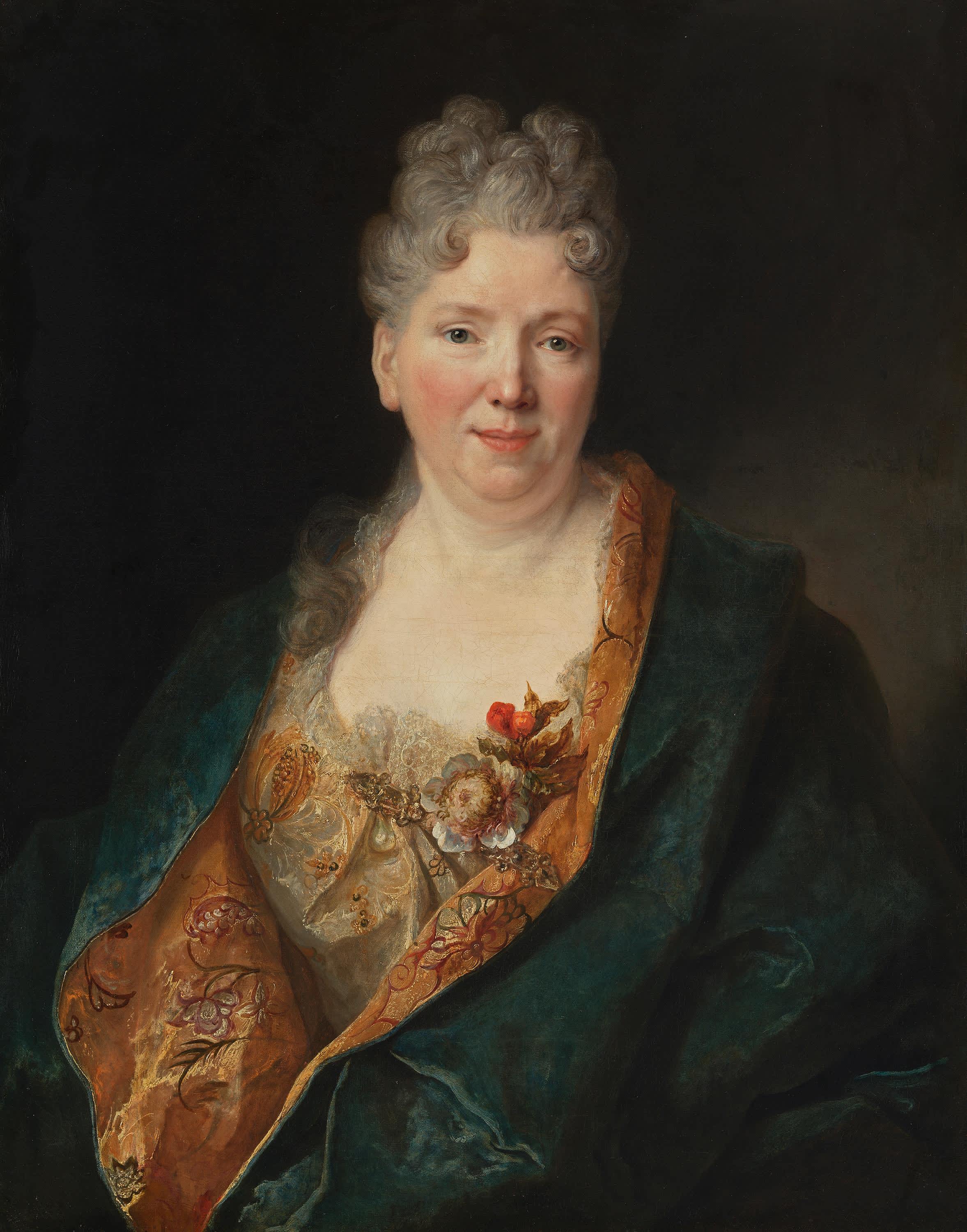 Bildnis einer reichgekleideten Frau