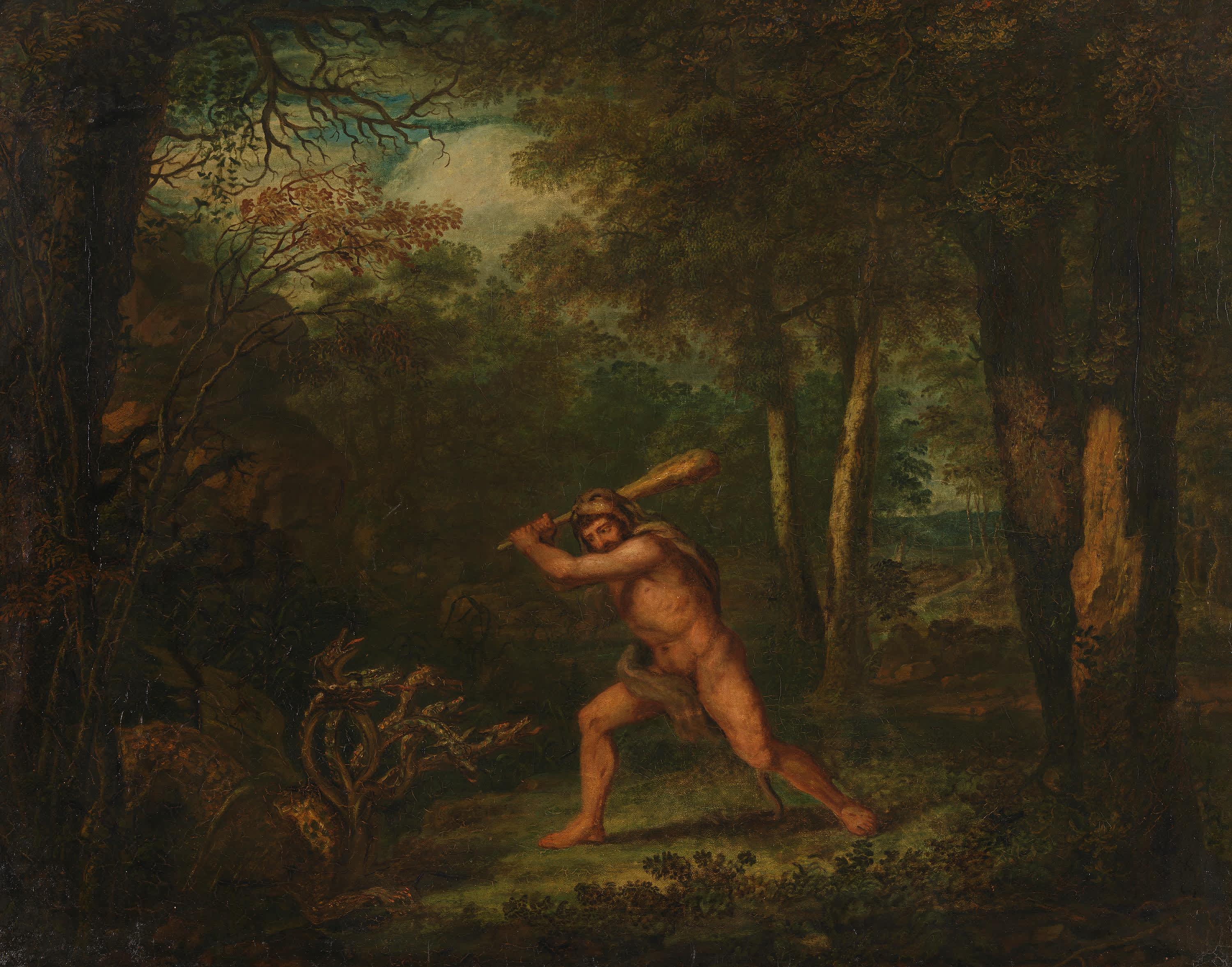 Kampf des Herkules mit der Hydra