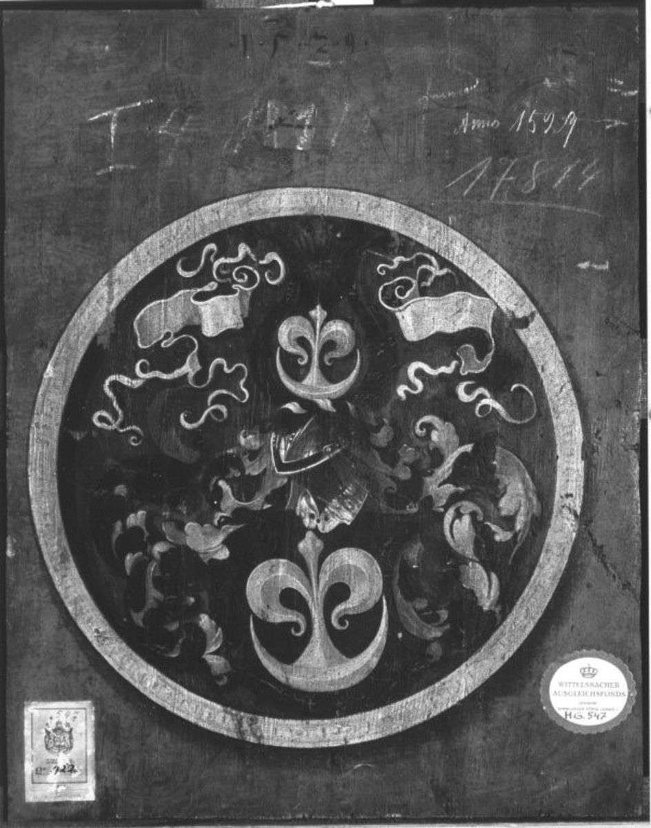 Schiebedeckel zum Bildnis Ronner (WAF 547 a)