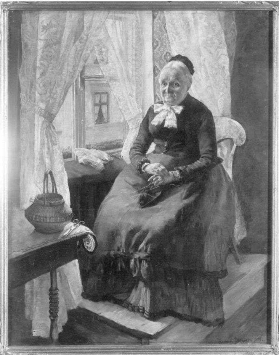 Bildnis der Großmutter Groeber