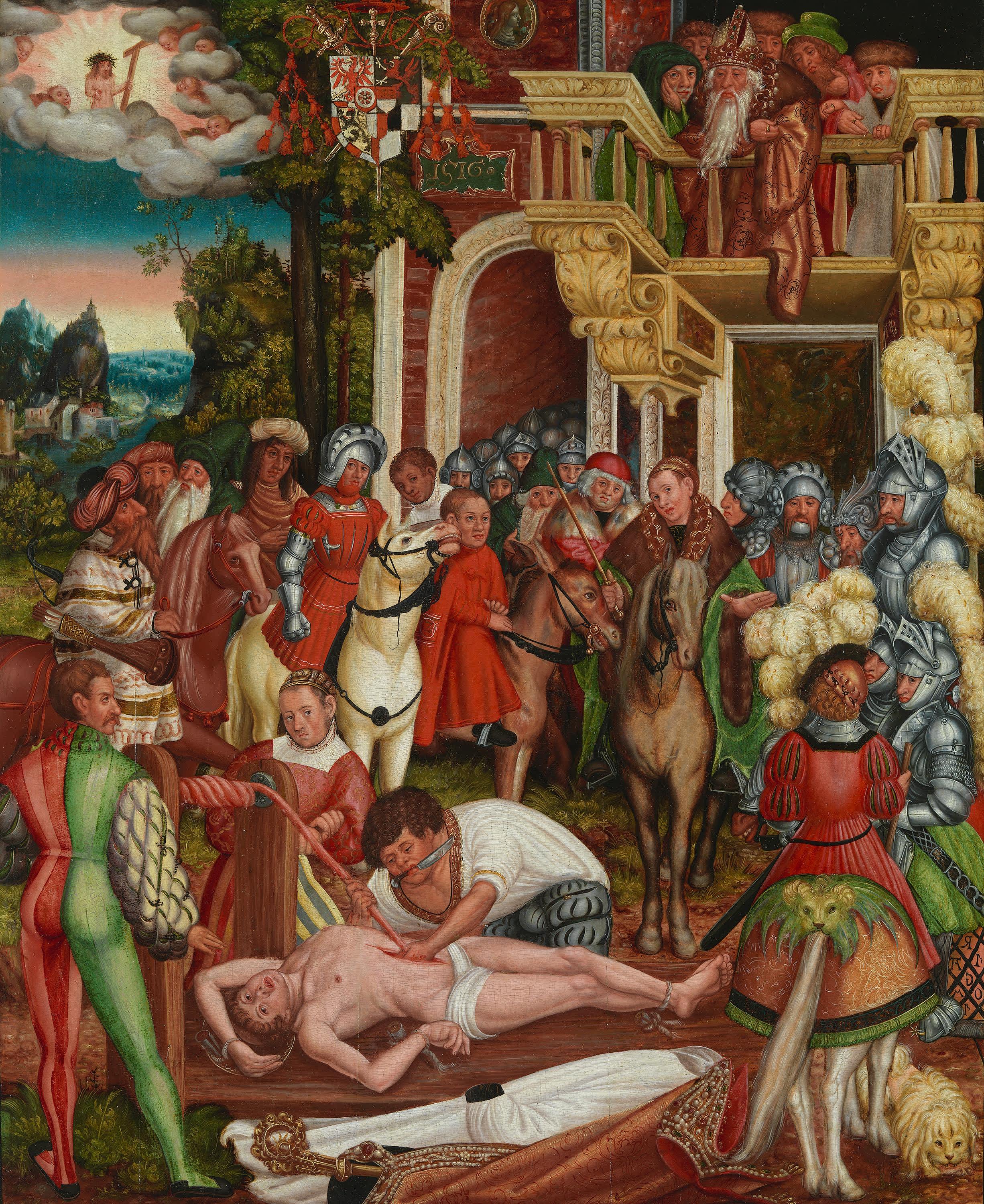 Martyrium des hl. Erasmus