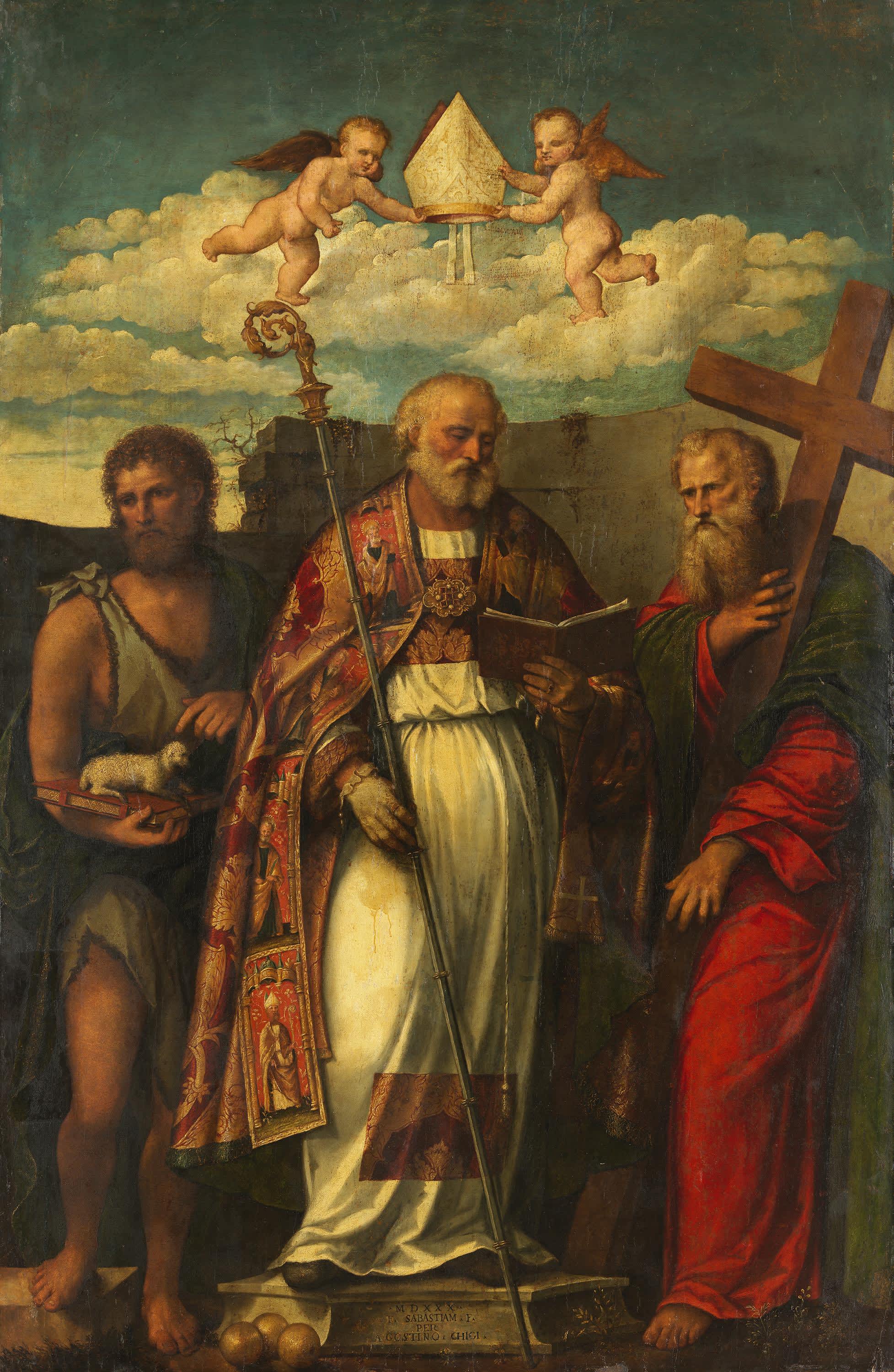 Hl. Nikolaus von Bari, Johannes d. T. und Philippus