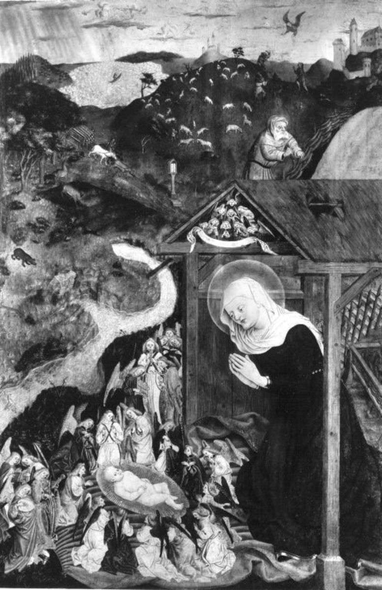 Marienaltar: Geburt Christi