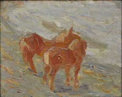 Pferde am Meer