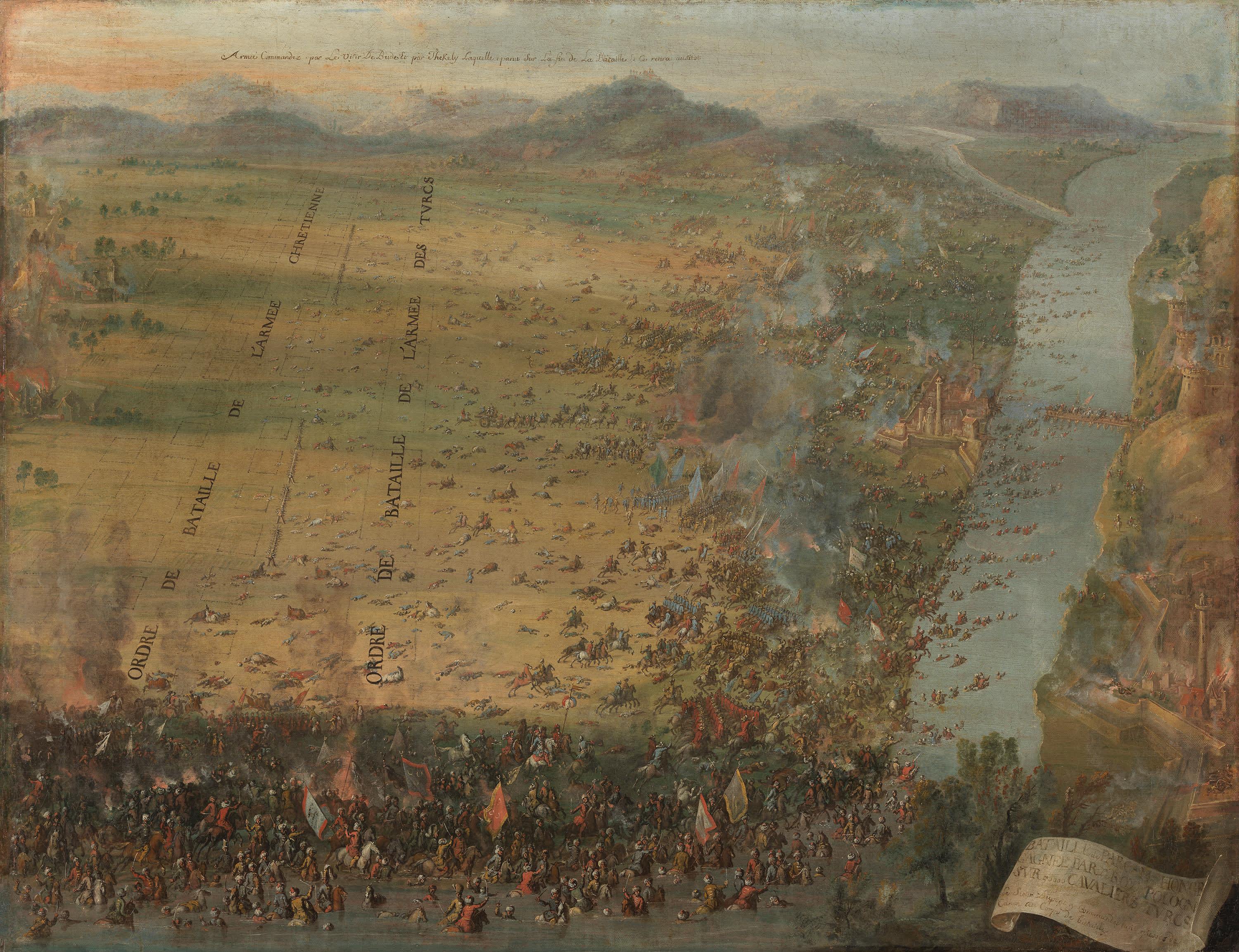 Die Schlacht von Parcany, 1683