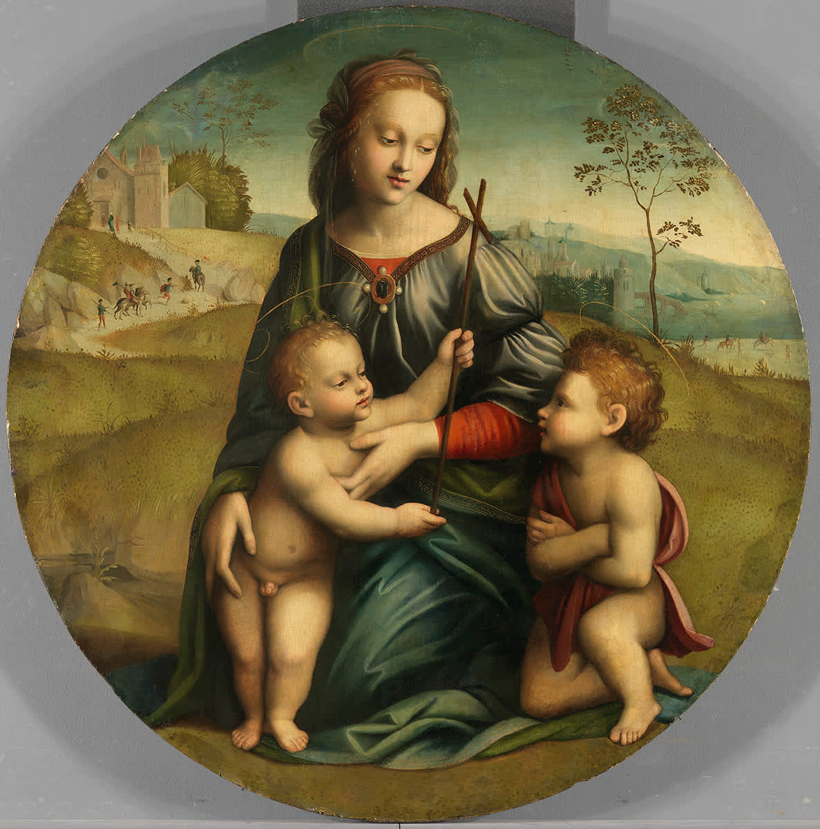 Maria mit Kind und dem Johannesknaben