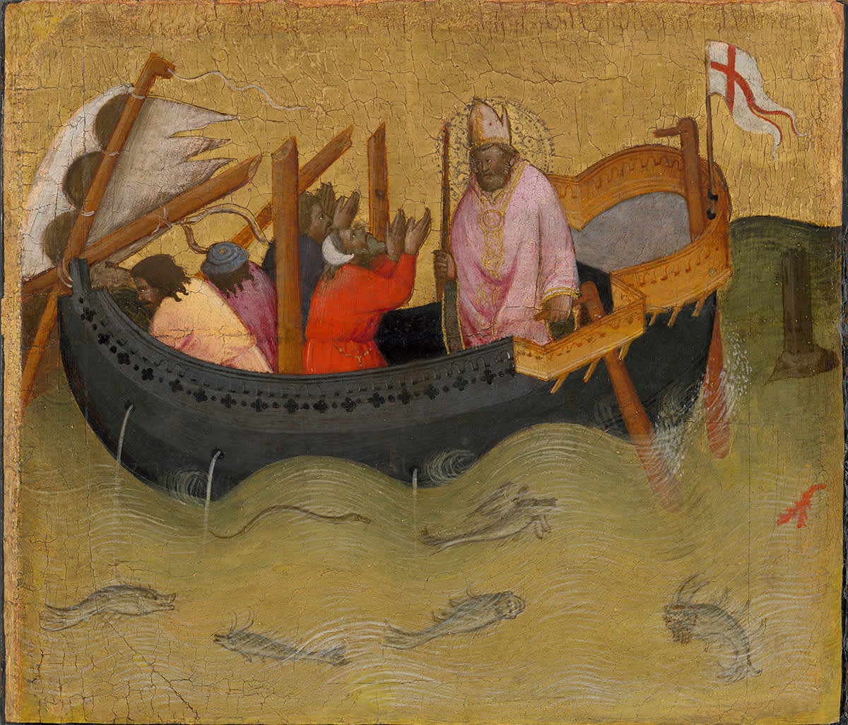 Der hl. Nikolaus hilft in Seenot