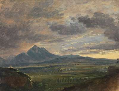 Der Hochstaufen bei Salzburg