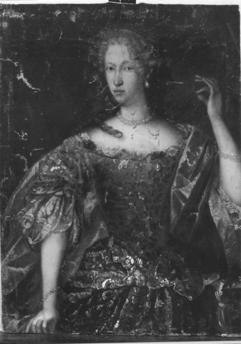 Bildnis der Kurfürstin Elisabeth Amalie Magdalena von Hessen, Gemahlin des Herzogs von Neuburg