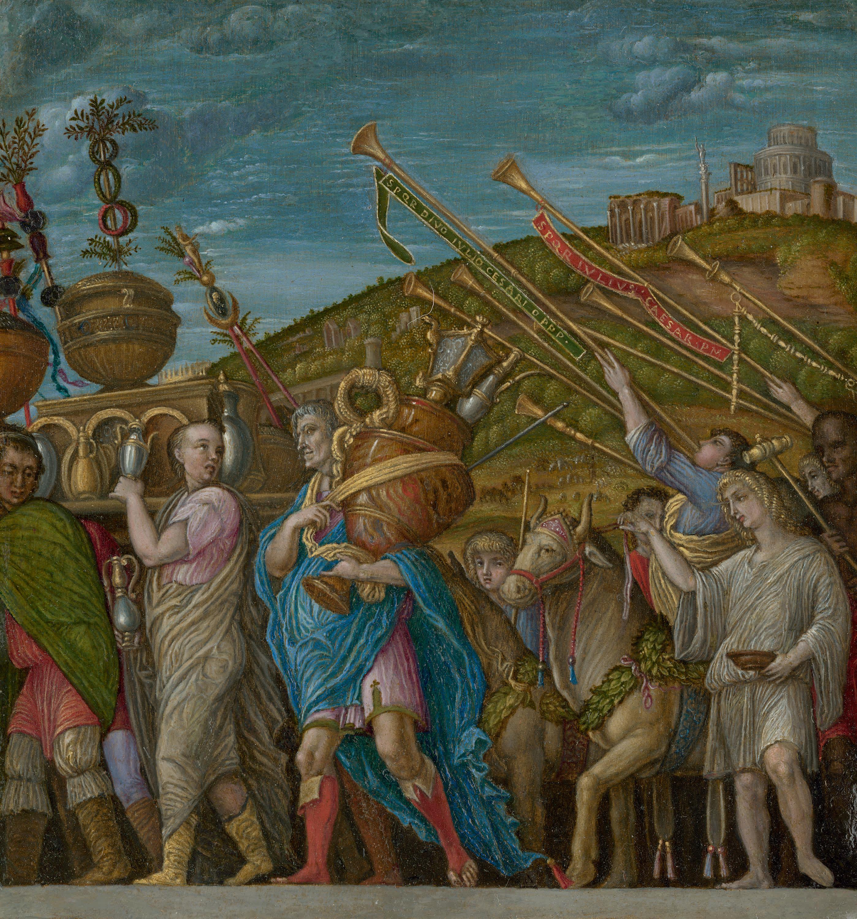 Cäsars Triumphzug II  (Kopie nach Mantegna)