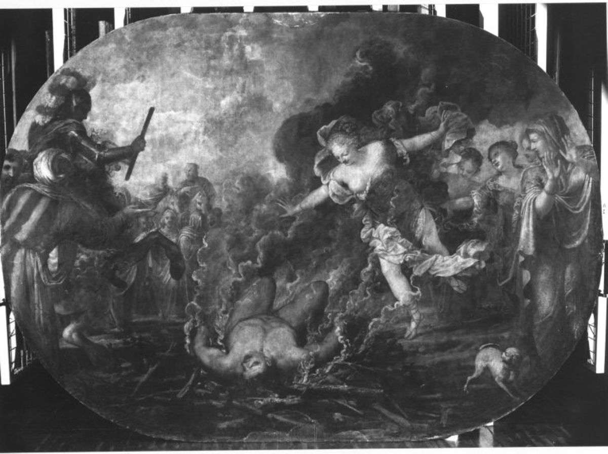 Evadne und Kapaneus