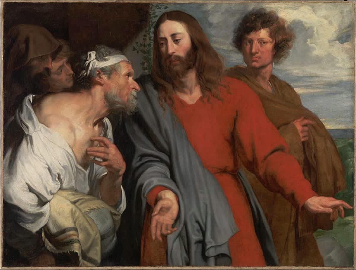 Christus und der Lahme