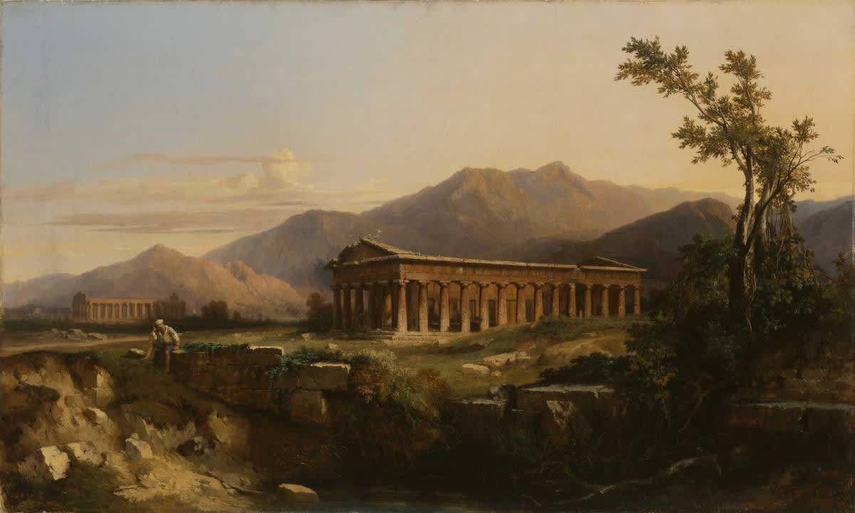 Der Poseidontempel in Paestum