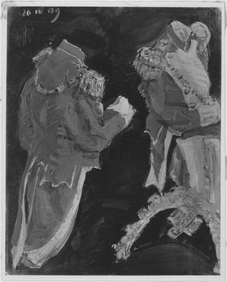 Studie einiger Uniformstücke