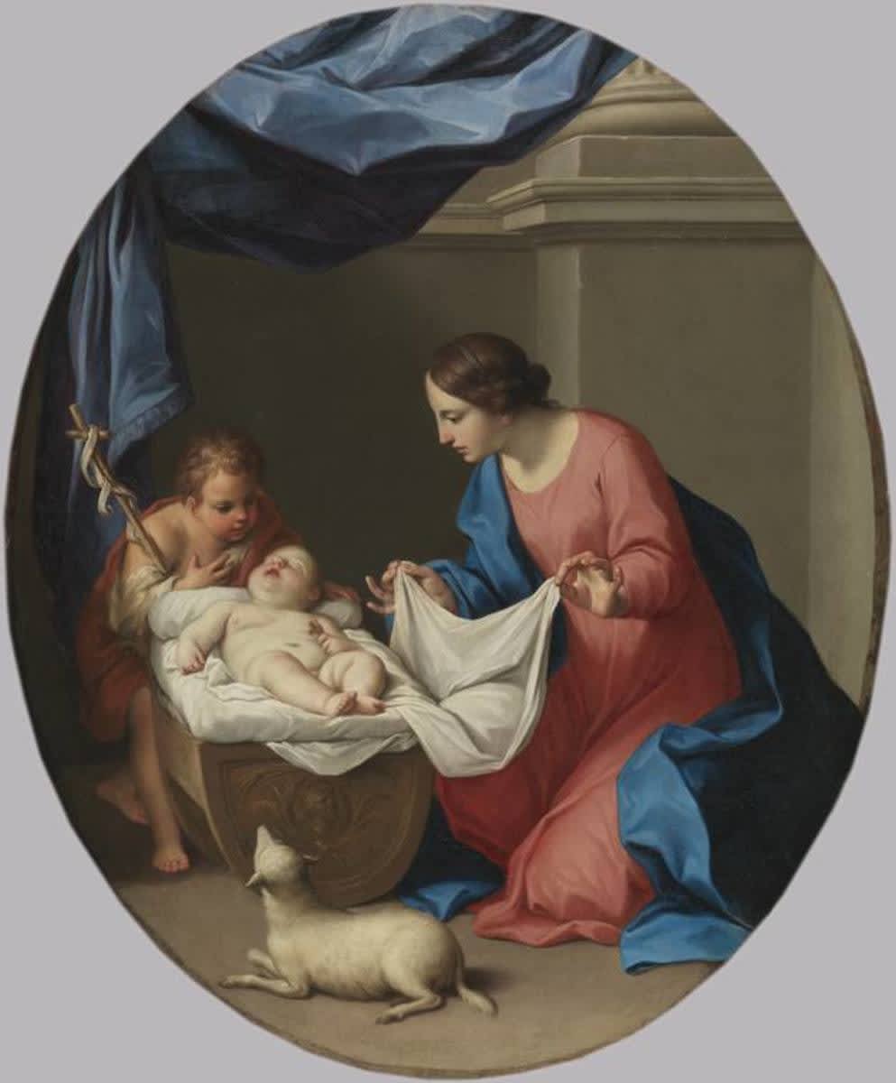 Maria mit Kind und Johannesknaben