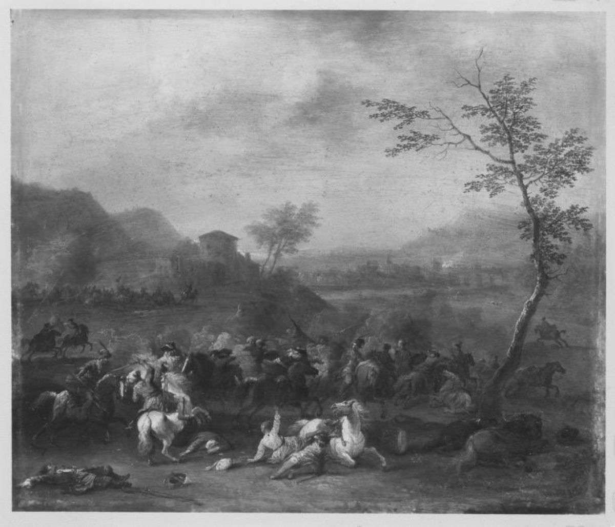 Türkisches Reitergefecht