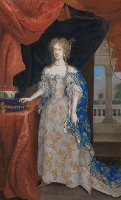 Bildnis der Ludwika Karolina von Radziwill, erste Gemahlin des Kurfürsten Karl III. Philipp von der Pfalz (1667-1695) (?)