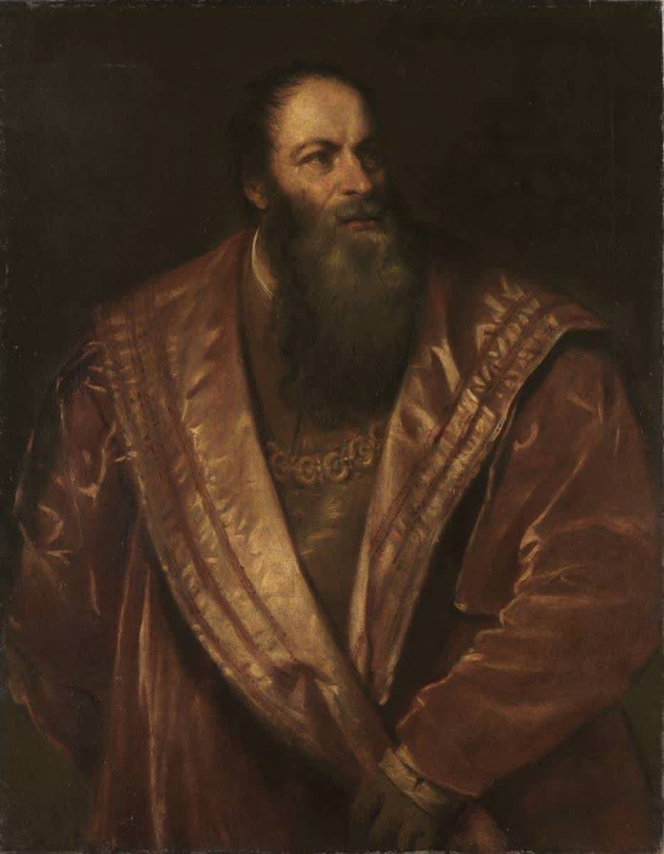Pietro Aretino (nach Tizian)