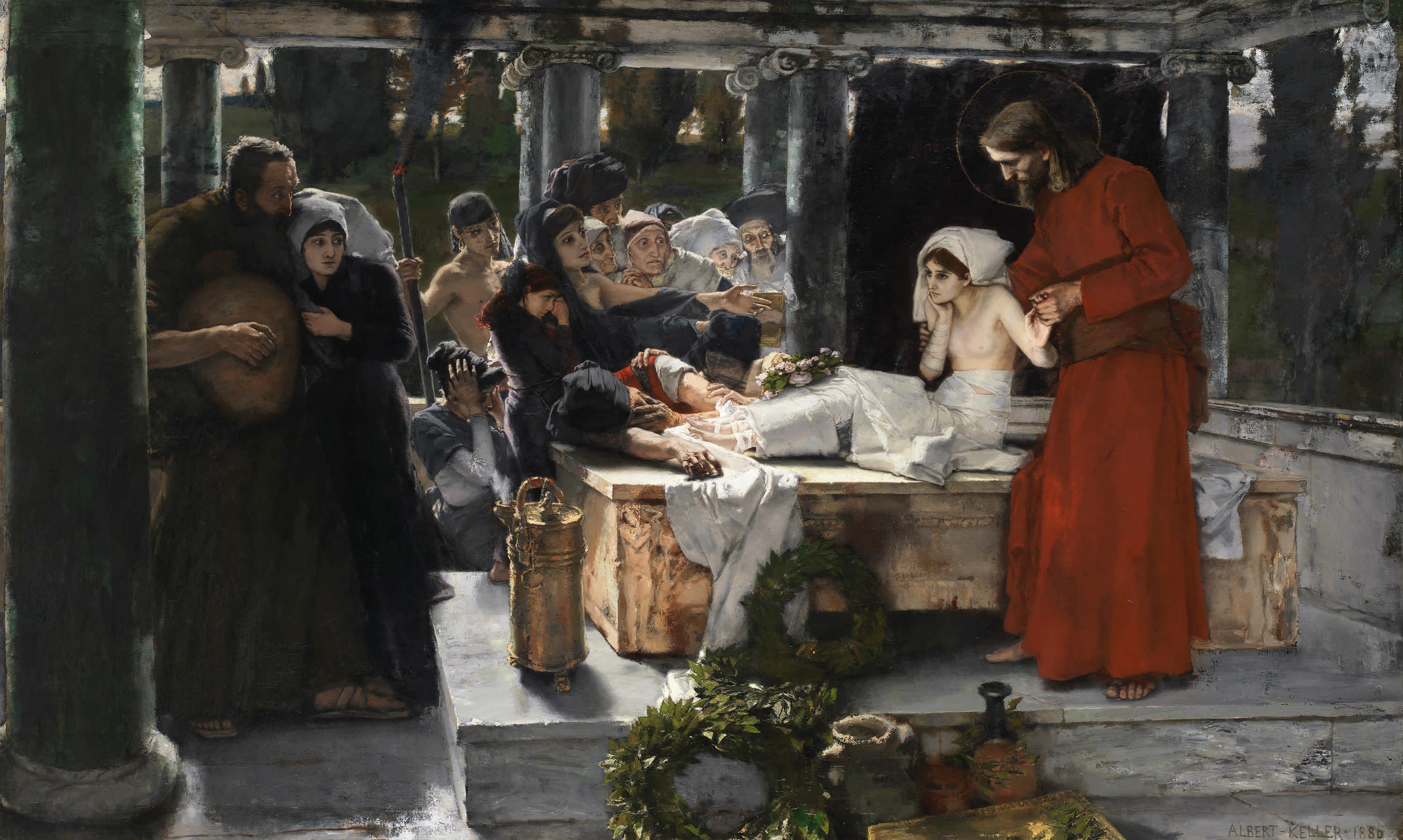 Die Erweckung der Tochter des Jairus