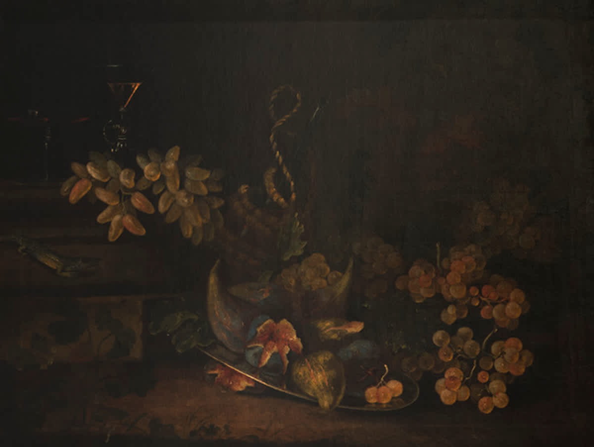 Obst- und Gemüsestillleben