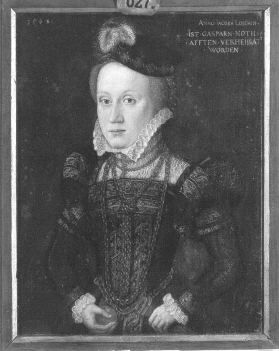 Bildnis der Anna Jacoba Lösch, vermählte Nothafft