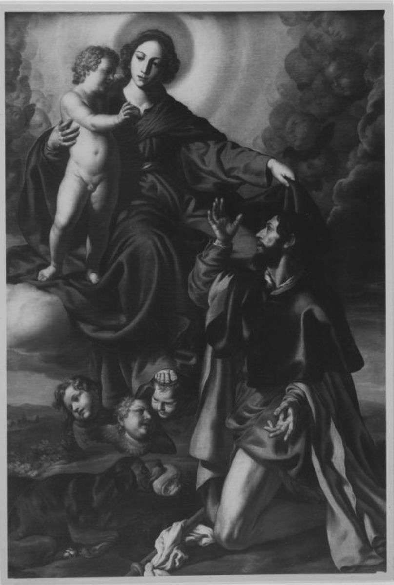 Madonna mit Kind und dem hl. Rochus