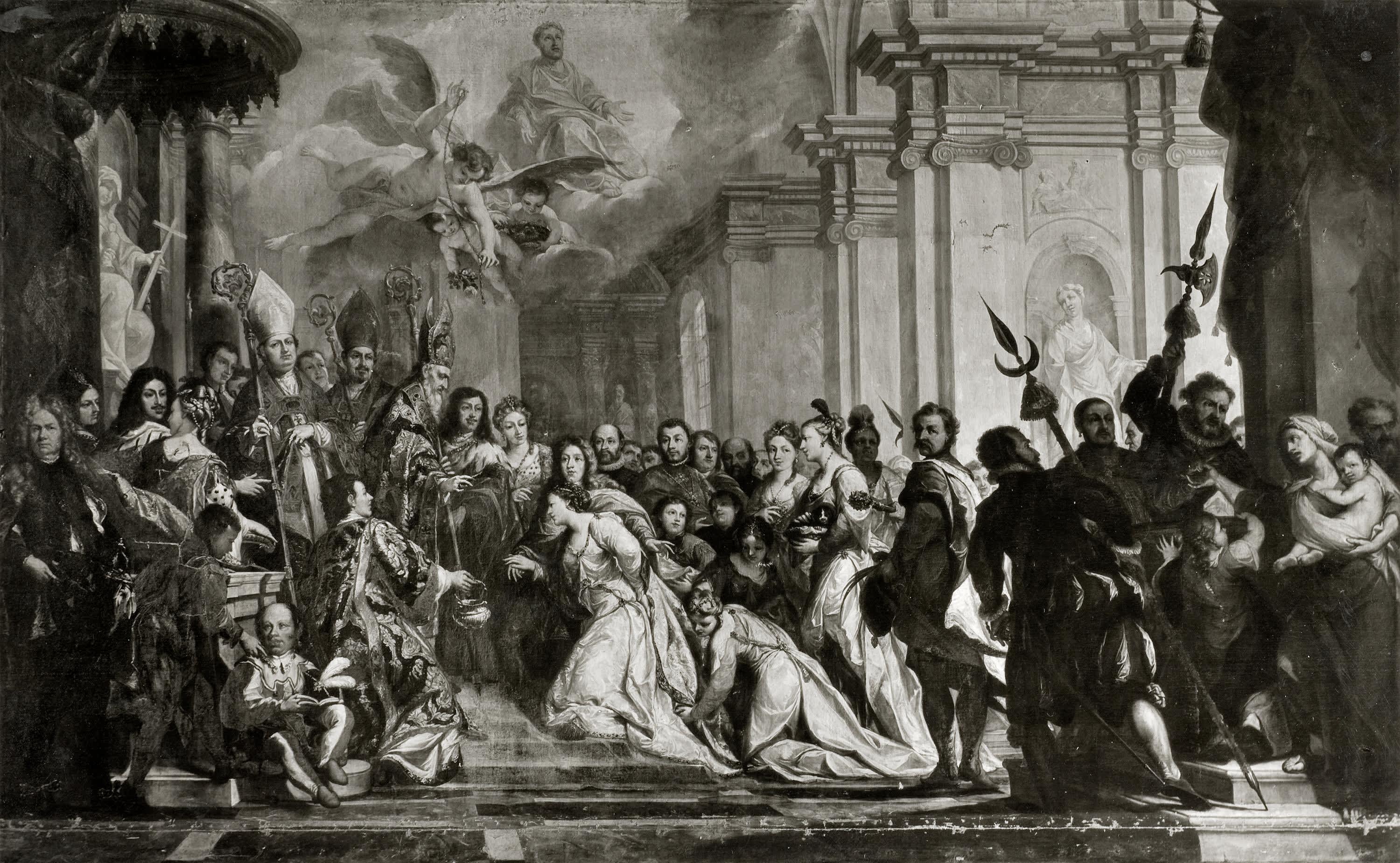 Trauung des Kurfürsten Johann Wilhelm von der Pfalz