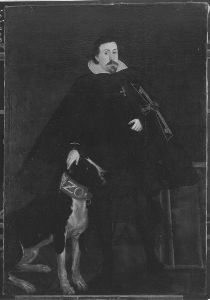 Bildnis eines Prinzen (Erzherzog Maximilian III., 1558-1618) in Deutschordensmeistertracht