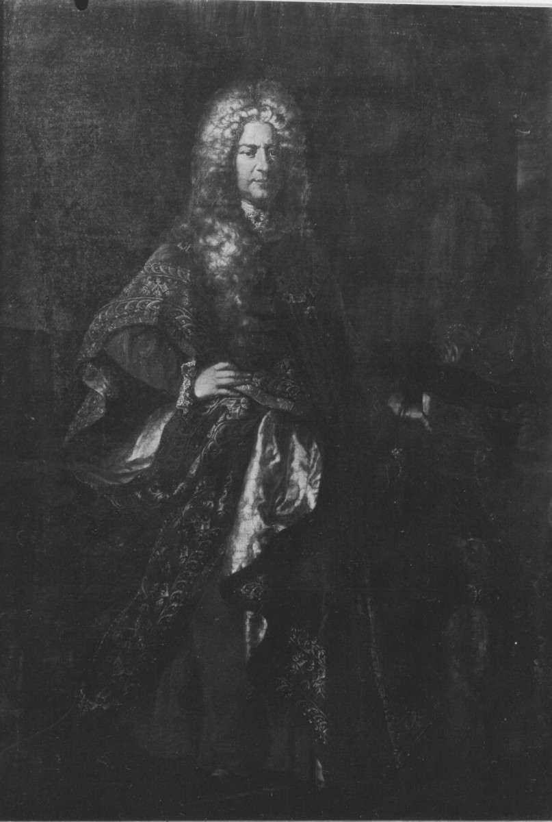 Bildnis von Karl III. Philipp, Kurfürst von der Pfalz, in der Ordenstracht des Goldenen Vlieses (1661-1742)