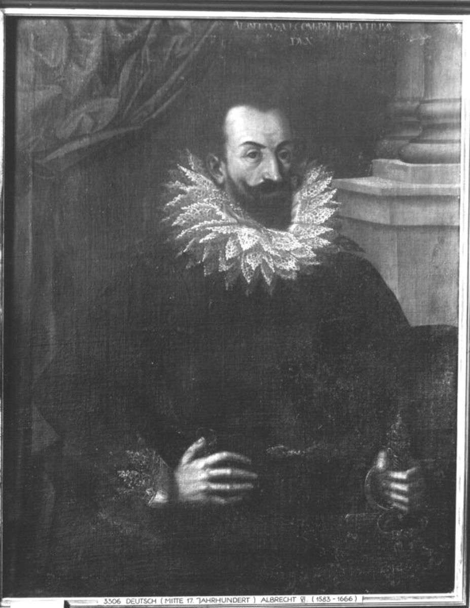 Bildnis des Herzogs Albrecht VI. von Bayern, der "Leuchtenberger" (1584-1666)