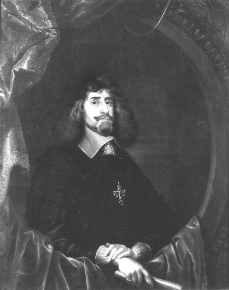 Bildnis des Johann Philipp von Schönborn, Fürstbischof von Würzburg, Erzbischof von Mainz und Fürstbischof von Worms (1605-1673)