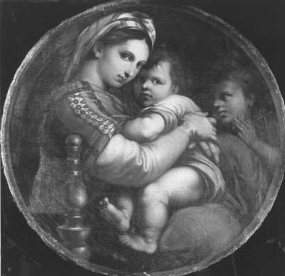 Madonna della Sedia (nach Raffael)