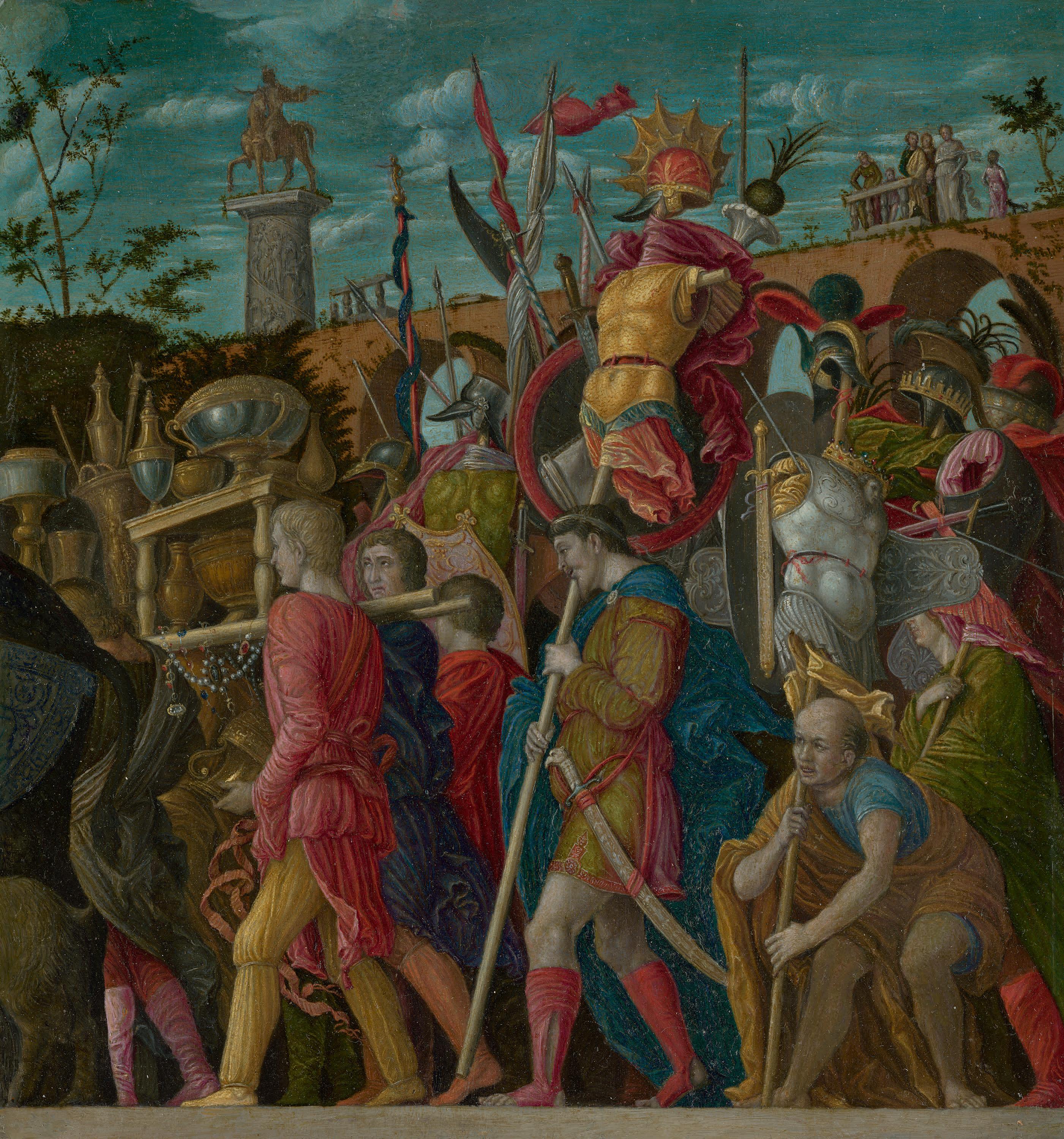 Cäsars Triumphzug III  (Kopie nach Mantegna)