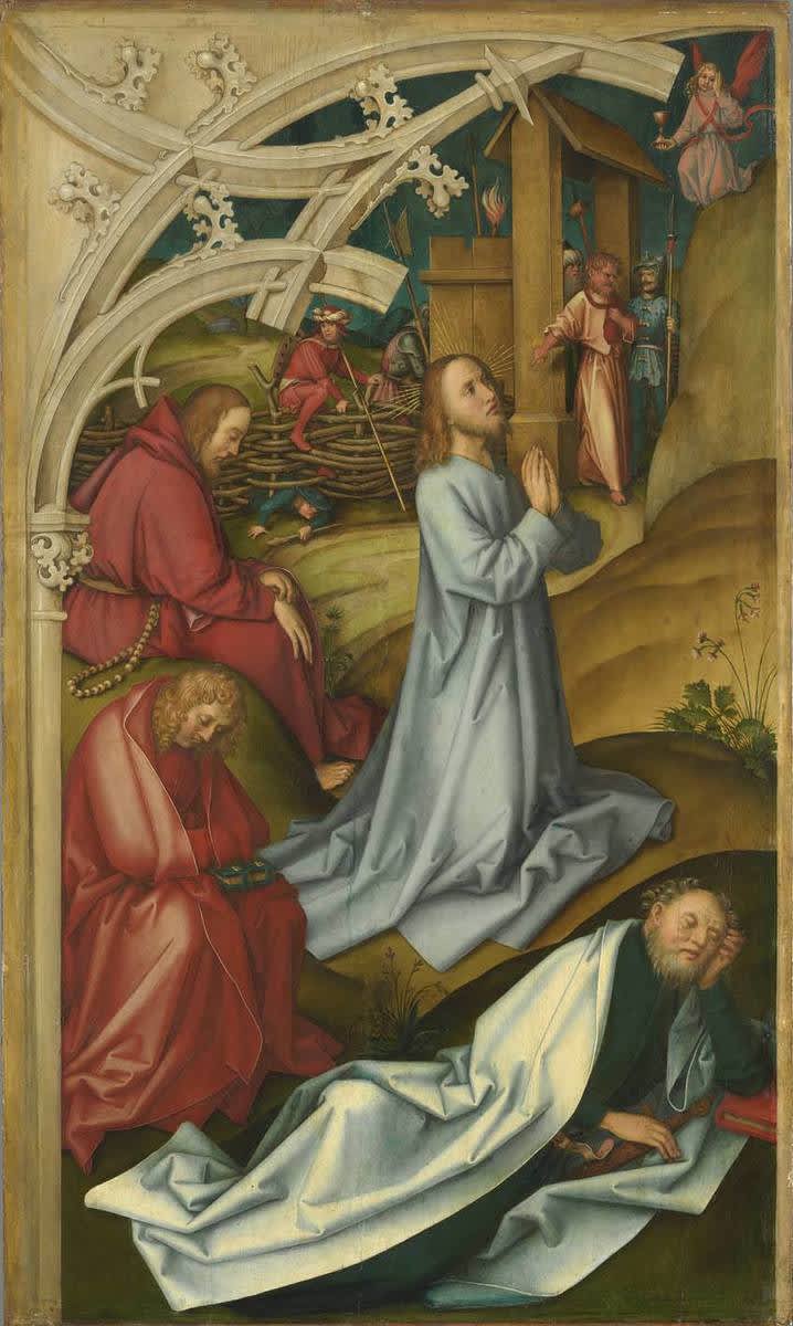 Kaisheimer Altar: Christus am Ölberg